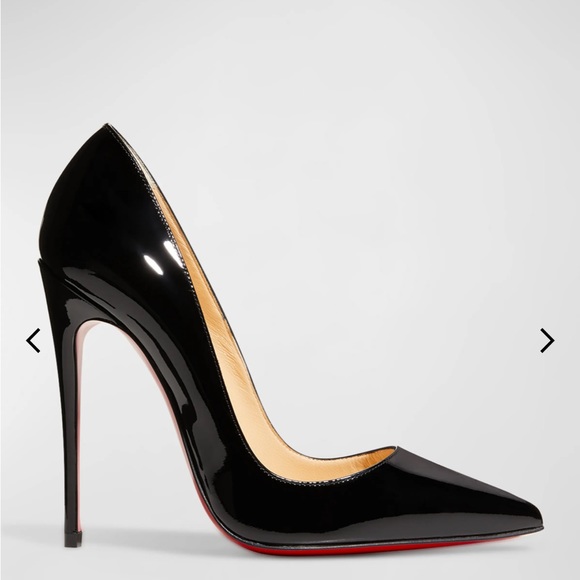 So Kate Patent Pointed-Toe Red Sole Pump - Picture 2 of 5